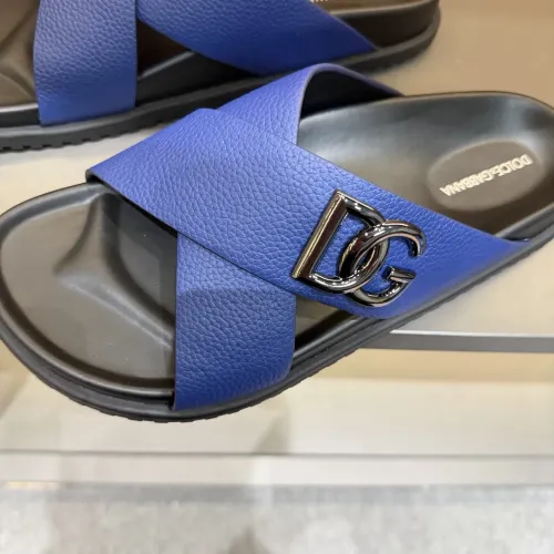 Replica Dolce & Gabbana D&G Slippers For Men #1434902 $52.00 USD for Wholesale
