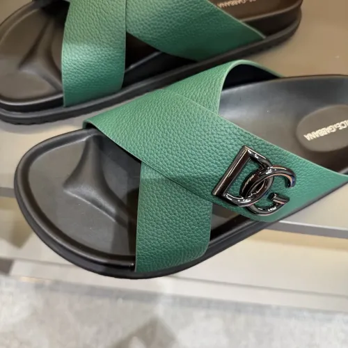 Replica Dolce & Gabbana D&G Slippers For Men #1434903 $52.00 USD for Wholesale