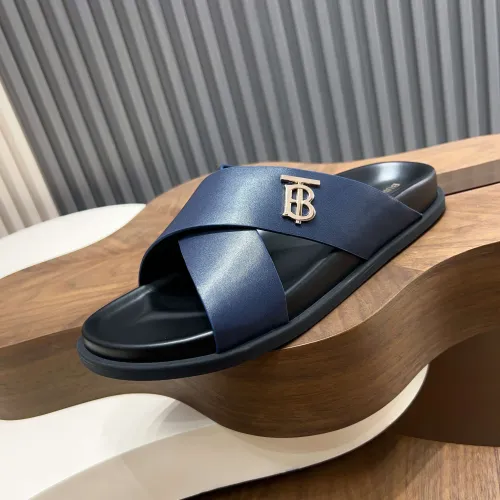 Replica Burberry Slippers For Men #1434921 $85.00 USD for Wholesale