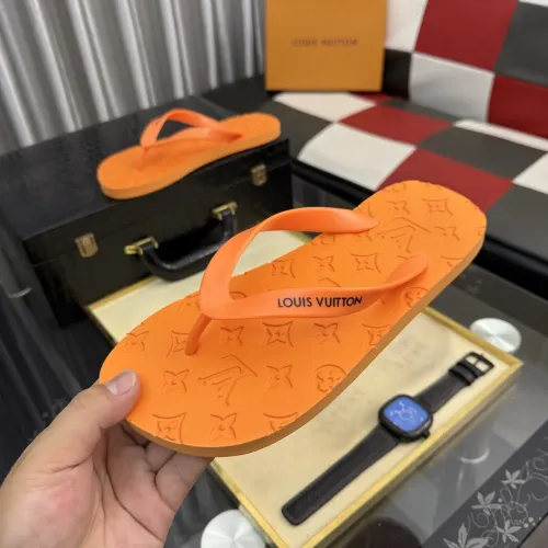 Wholesale Louis Vuitton Slippers For Men #1435000 $45.00 USD, Wholesale Quality Replica Louis Vuitton Slippers