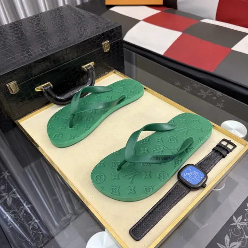 Replica Louis Vuitton Slippers For Men #1435001 $45.00 USD for Wholesale