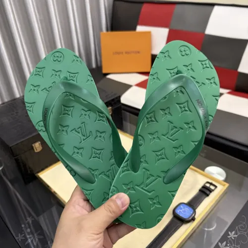 Replica Louis Vuitton Slippers For Men #1435001 $45.00 USD for Wholesale