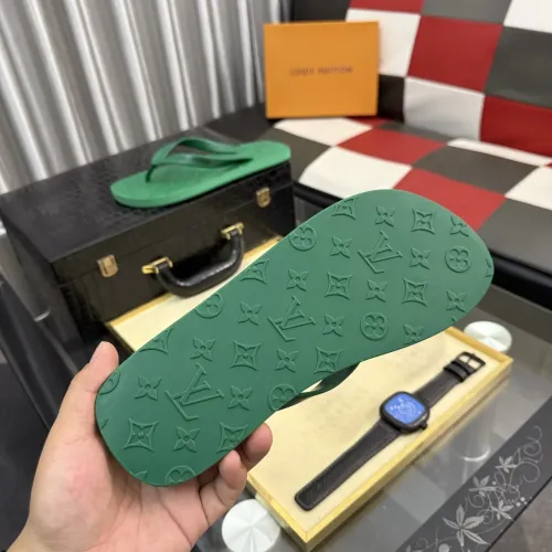 Replica Louis Vuitton Slippers For Men #1435001 $45.00 USD for Wholesale