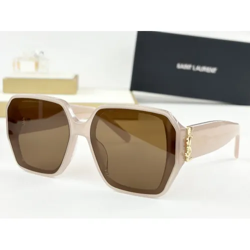 Wholesale Yves Saint Laurent YSL AAA Quality Sunglasses #1435032 $60.00 USD, Wholesale Quality Replica Yves Saint Laurent YSL AAA Quality Sunglasses