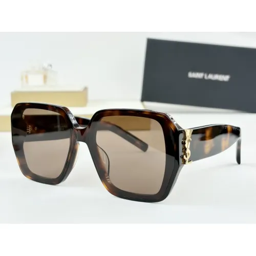 Wholesale Yves Saint Laurent YSL AAA Quality Sunglasses #1435033 $60.00 USD, Wholesale Quality Replica Yves Saint Laurent YSL AAA Quality Sunglasses