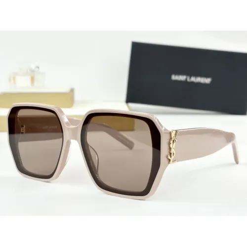 Wholesale Yves Saint Laurent YSL AAA Quality Sunglasses #1435035 $60.00 USD, Wholesale Quality Replica Yves Saint Laurent YSL AAA Quality Sunglasses