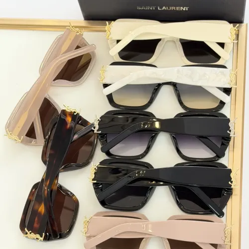 Replica Yves Saint Laurent YSL AAA Quality Sunglasses #1435035 $60.00 USD for Wholesale