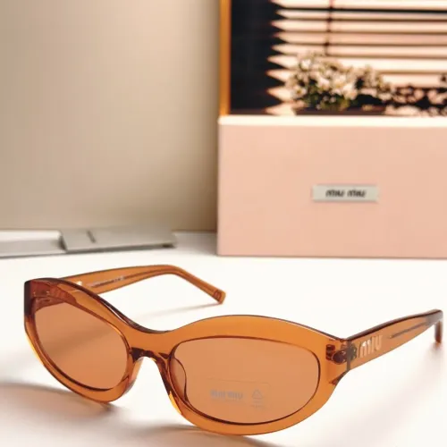 Wholesale MIU MIU AAA Quality Sunglasses #1435057 $48.00 USD, Wholesale Quality Replica MIU MIU AAA Sunglasses