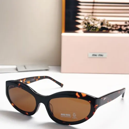 Wholesale MIU MIU AAA Quality Sunglasses #1435058 $48.00 USD, Wholesale Quality Replica MIU MIU AAA Sunglasses