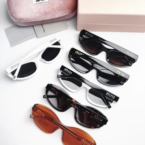 Replica MIU MIU AAA Quality Sunglasses #1435061 $48.00 USD for Wholesale