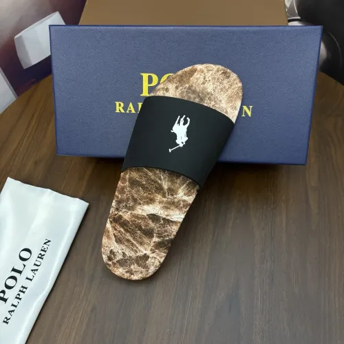 Replica Ralph Lauren Polo Slippers For Men #1435064 $45.00 USD for Wholesale
