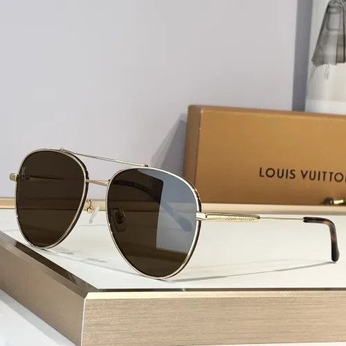 Wholesale Louis Vuitton AAA Quality Sunglasses #1435070 $48.00 USD, Wholesale Quality Replica Louis Vuitton AAA Quality Sunglasses