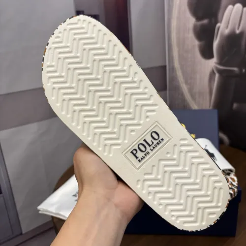 Replica Ralph Lauren Polo Slippers For Men #1435074 $45.00 USD for Wholesale