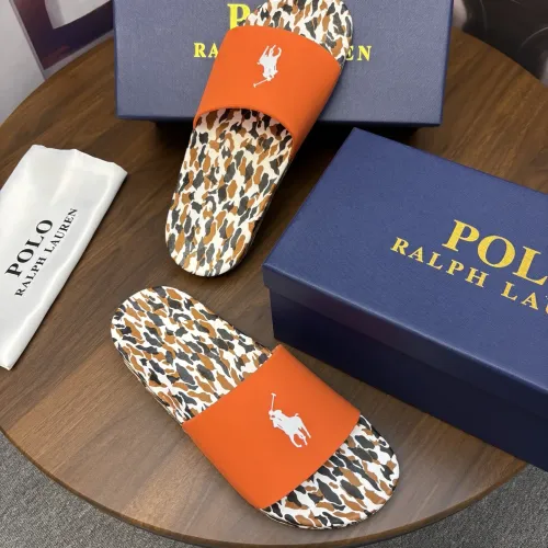 Replica Ralph Lauren Polo Slippers For Men #1435075 $45.00 USD for Wholesale