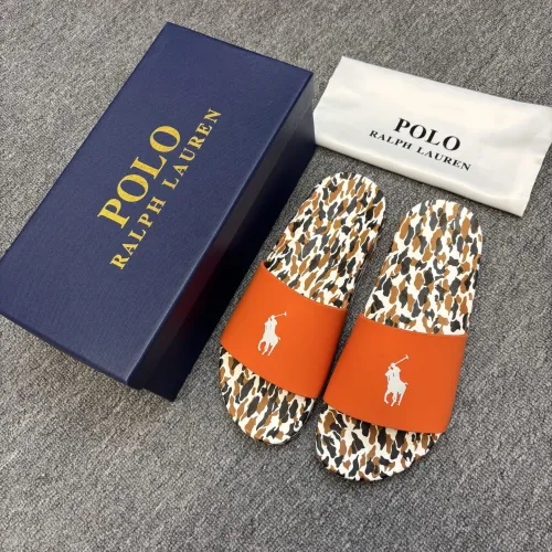 Replica Ralph Lauren Polo Slippers For Men #1435075 $45.00 USD for Wholesale