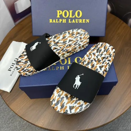 Replica Ralph Lauren Polo Slippers For Men #1435076 $45.00 USD for Wholesale