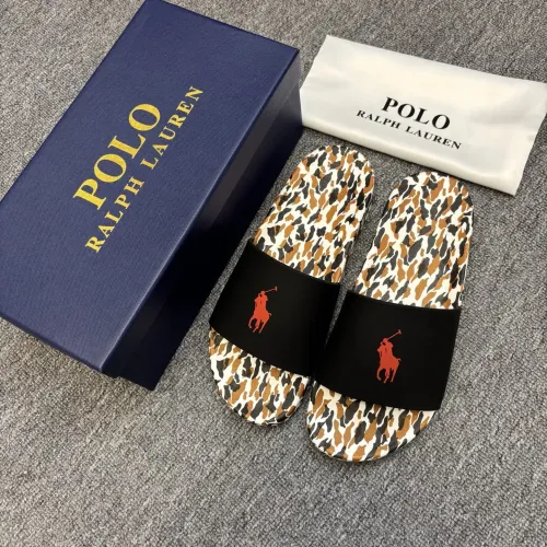 Replica Ralph Lauren Polo Slippers For Men #1435077 $45.00 USD for Wholesale