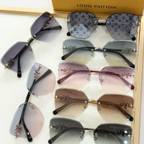 Replica Louis Vuitton AAA Quality Sunglasses #1435078 $60.00 USD for Wholesale