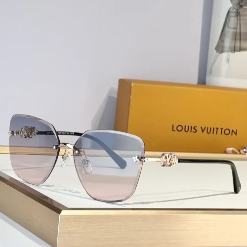 Wholesale Louis Vuitton AAA Quality Sunglasses #1435082 $60.00 USD, Wholesale Quality Replica Louis Vuitton AAA Quality Sunglasses