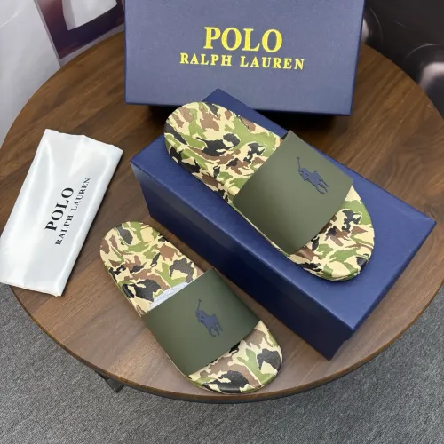 Replica Ralph Lauren Polo Slippers For Men #1435087 $45.00 USD for Wholesale