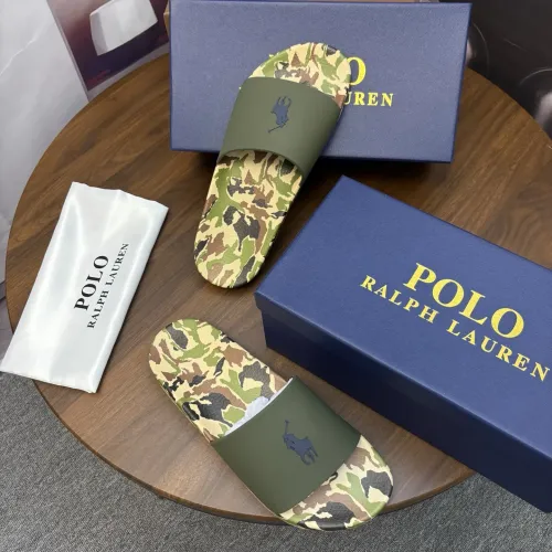 Replica Ralph Lauren Polo Slippers For Men #1435087 $45.00 USD for Wholesale