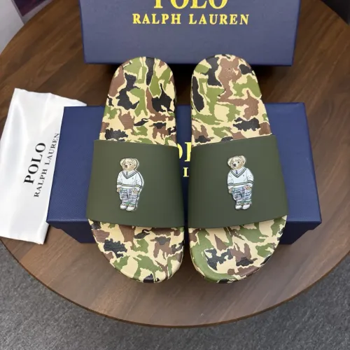 Wholesale Ralph Lauren Polo Slippers For Men #1435090 $45.00 USD, Wholesale Quality Replica Ralph Lauren Polo Slippers