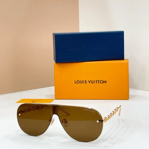Wholesale Louis Vuitton AAA Quality Sunglasses #1435098 $60.00 USD, Wholesale Quality Replica Louis Vuitton AAA Quality Sunglasses