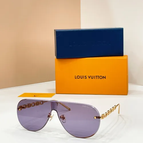 Wholesale Louis Vuitton AAA Quality Sunglasses #1435100 $60.00 USD, Wholesale Quality Replica Louis Vuitton AAA Quality Sunglasses