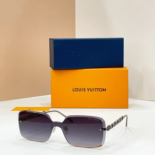 Wholesale Louis Vuitton AAA Quality Sunglasses #1435111 $60.00 USD, Wholesale Quality Replica Louis Vuitton AAA Quality Sunglasses