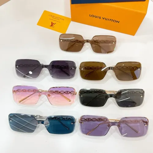 Replica Louis Vuitton AAA Quality Sunglasses #1435111 $60.00 USD for Wholesale