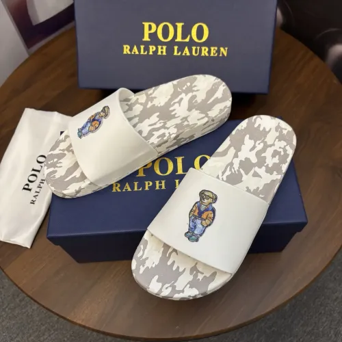 Replica Ralph Lauren Polo Slippers For Men #1435126 $45.00 USD for Wholesale