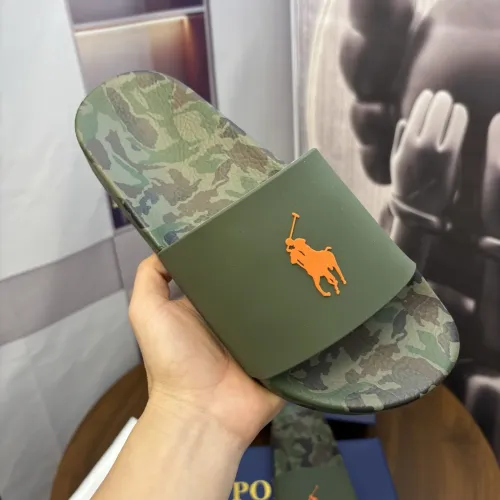 Replica Ralph Lauren Polo Slippers For Men #1435129 $45.00 USD for Wholesale