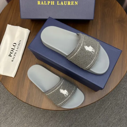 Replica Ralph Lauren Polo Slippers For Men #1435134 $45.00 USD for Wholesale