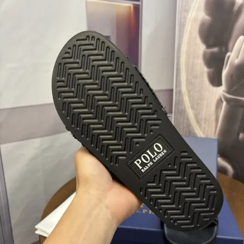 Replica Ralph Lauren Polo Slippers For Men #1435138 $45.00 USD for Wholesale