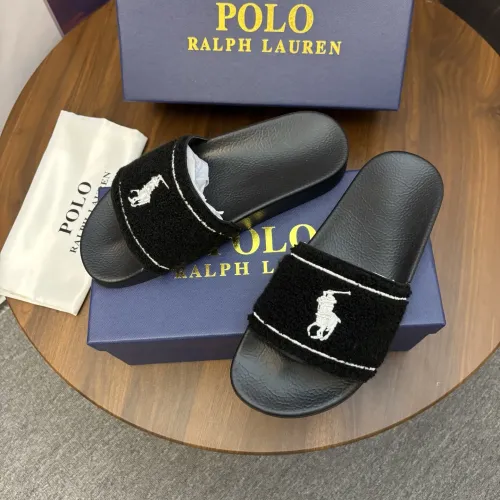 Replica Ralph Lauren Polo Slippers For Men #1435138 $45.00 USD for Wholesale