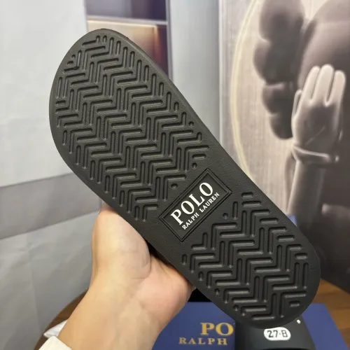 Replica Ralph Lauren Polo Slippers For Men #1435141 $45.00 USD for Wholesale