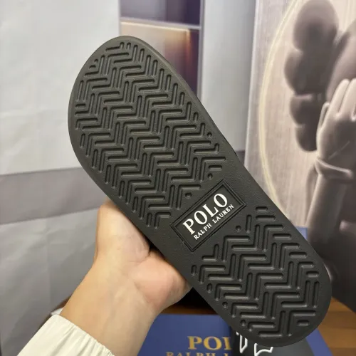 Replica Ralph Lauren Polo Slippers For Men #1435143 $45.00 USD for Wholesale