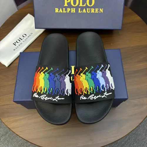 Wholesale Ralph Lauren Polo Slippers For Men #1435144 $45.00 USD, Wholesale Quality Replica Ralph Lauren Polo Slippers