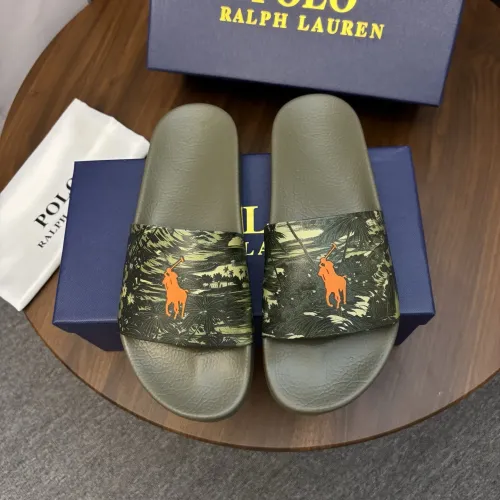Wholesale Ralph Lauren Polo Slippers For Men #1435145 $45.00 USD, Wholesale Quality Replica Ralph Lauren Polo Slippers