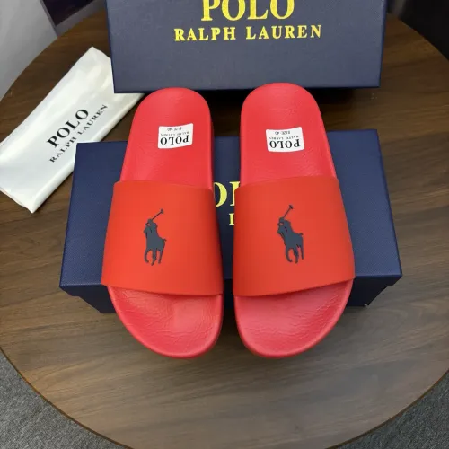 Wholesale Ralph Lauren Polo Slippers For Men #1435180 $45.00 USD, Wholesale Quality Replica Ralph Lauren Polo Slippers