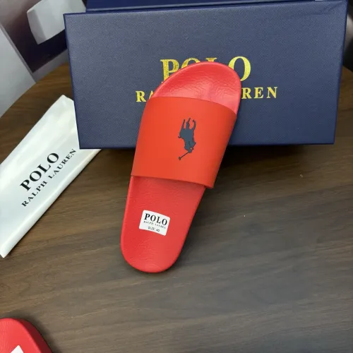 Replica Ralph Lauren Polo Slippers For Men #1435180 $45.00 USD for Wholesale
