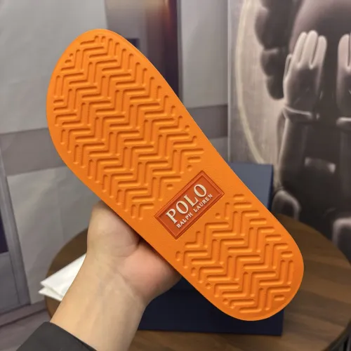 Replica Ralph Lauren Polo Slippers For Men #1435181 $45.00 USD for Wholesale