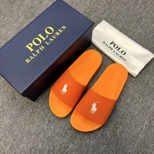 Replica Ralph Lauren Polo Slippers For Men #1435181 $45.00 USD for Wholesale