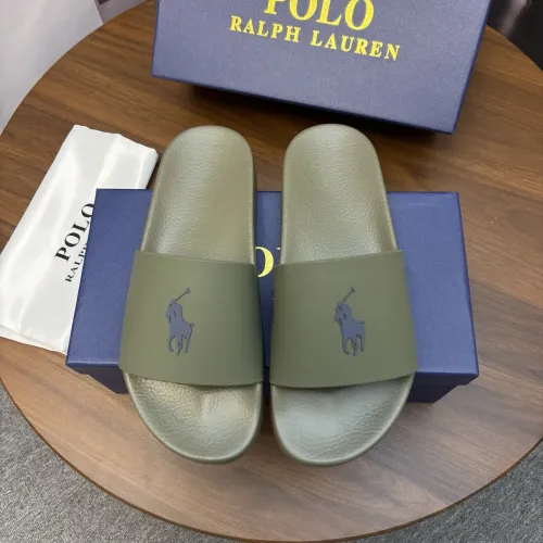 Wholesale Ralph Lauren Polo Slippers For Men #1435185 $45.00 USD, Wholesale Quality Replica Ralph Lauren Polo Slippers