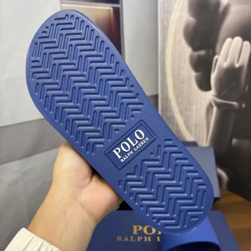 Replica Ralph Lauren Polo Slippers For Men #1435187 $45.00 USD for Wholesale