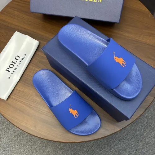 Replica Ralph Lauren Polo Slippers For Men #1435188 $45.00 USD for Wholesale
