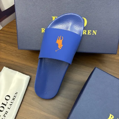 Replica Ralph Lauren Polo Slippers For Men #1435188 $45.00 USD for Wholesale