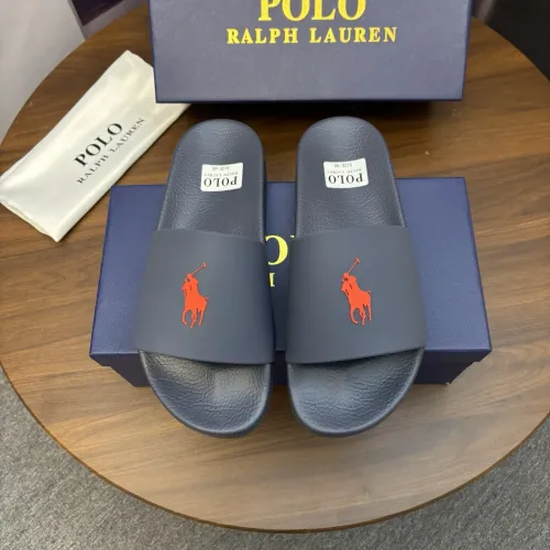 Wholesale Ralph Lauren Polo Slippers For Men #1435190 $45.00 USD, Wholesale Quality Replica Ralph Lauren Polo Slippers
