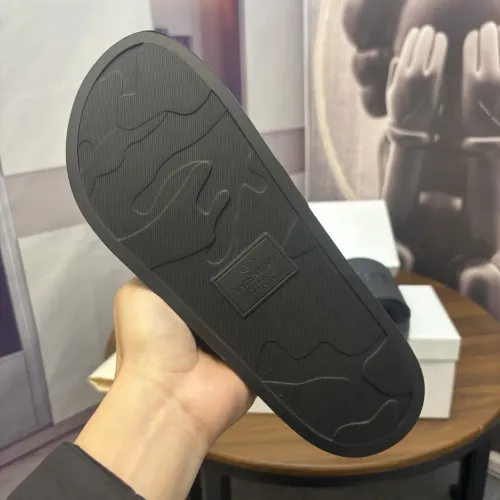 Replica Valentino Slippers For Men #1435194 $42.00 USD for Wholesale