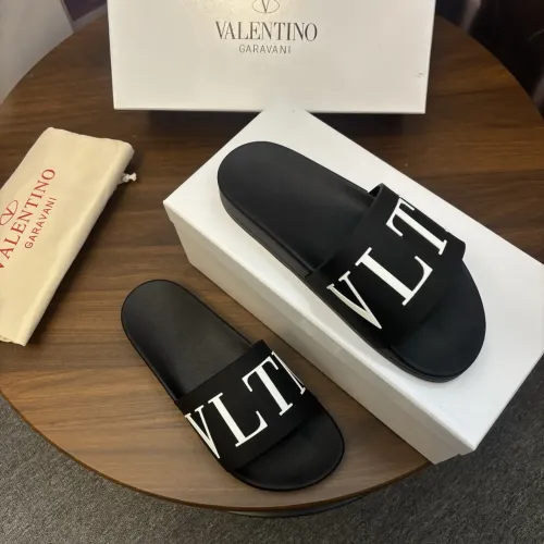 Replica Valentino Slippers For Men #1435198 $42.00 USD for Wholesale